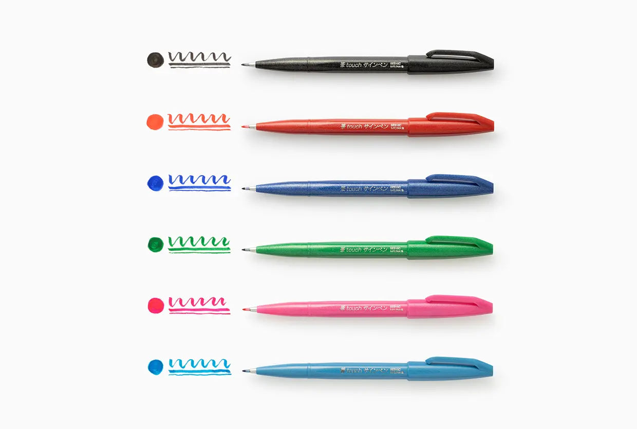 Pentel Brush Touch Sign Pen