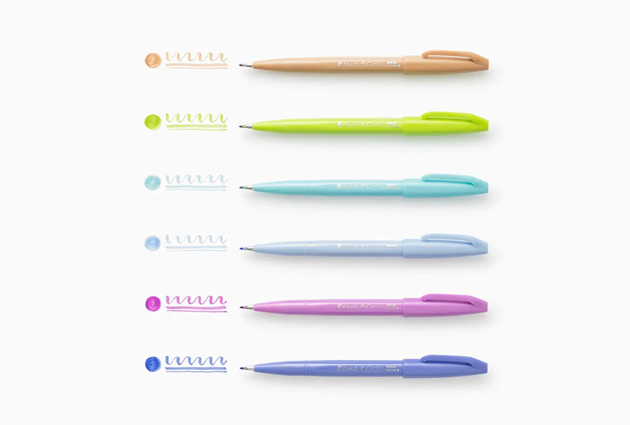 Pentel Brush Touch Sign Pen