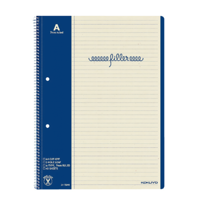 Kokuyo Filler Notebook A4