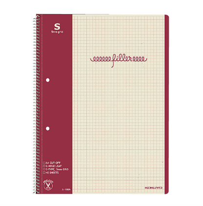 Kokuyo Filler Notebook A4