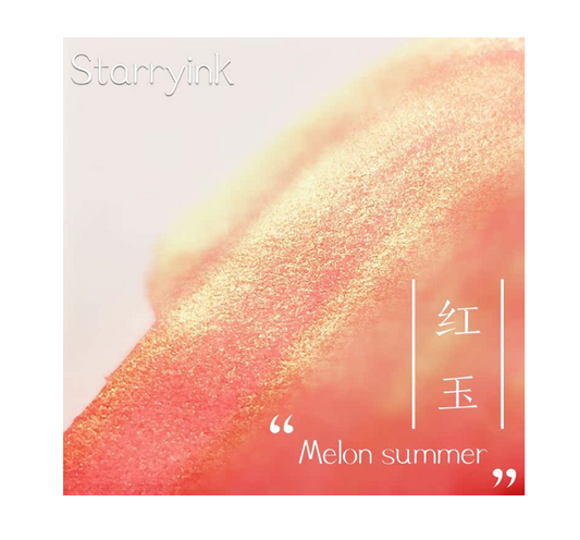 StarryInk Shimmer Ink - Melon Summer