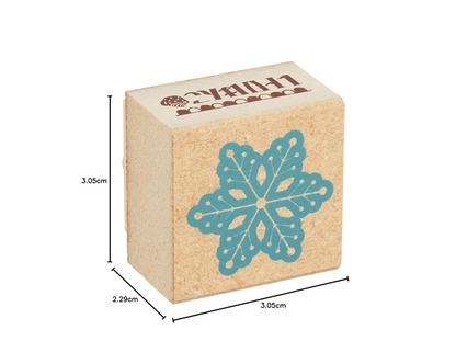 Kodomo No Kao Stamps - Retro Series - Snowflake