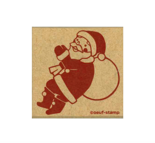 Kodomo No Kao Stamps - Retro Series - Santa Claus