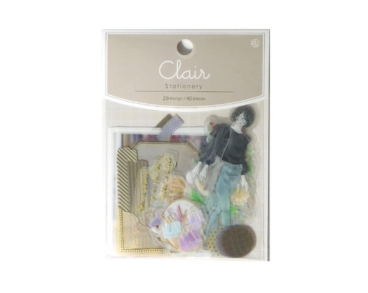 Z&K - Clair Flake Stickers - Stationery