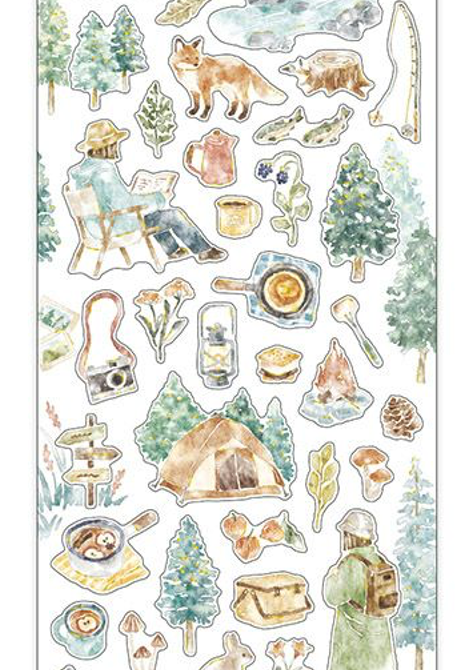 Mind Wave Stickers - With Nature - Hiking