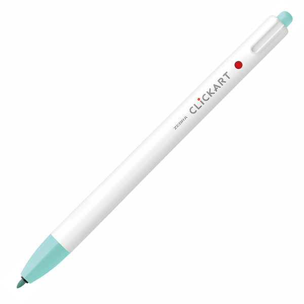 Zebra Clickart Retractable Marker - Bright and Light Colors