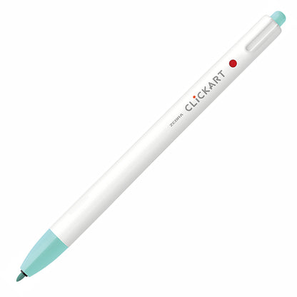 Zebra Clickart Retractable Marker - Bright and Light Colors