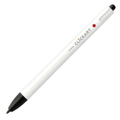 Zebra Clickart Retractable Marker - Standard Colors