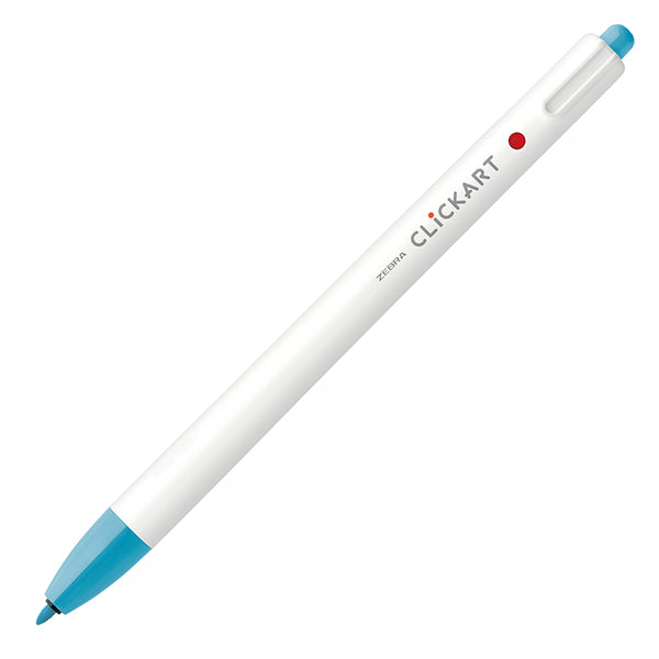 Zebra Clickart Retractable Marker - Standard Colors