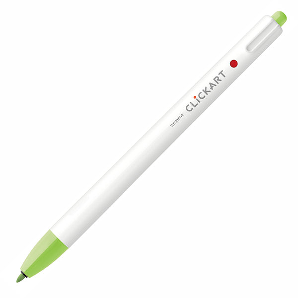 Zebra Clickart Retractable Marker - Standard Colors