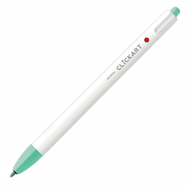 Zebra Clickart Retractable Marker - Bright and Light Colors