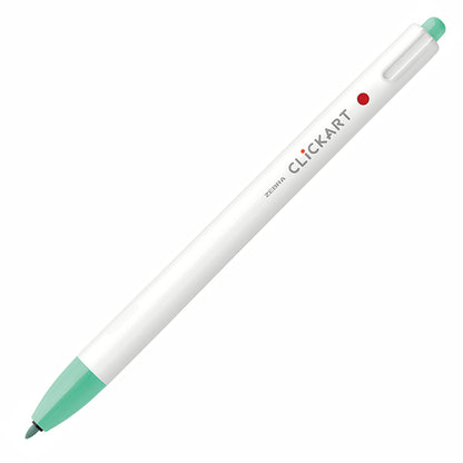 Zebra Clickart Retractable Marker - Bright and Light Colors