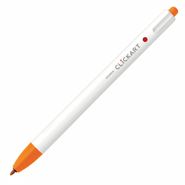 Zebra Clickart Retractable Marker - Standard Colors