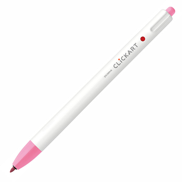 Zebra Clickart Retractable Marker - Standard Colors