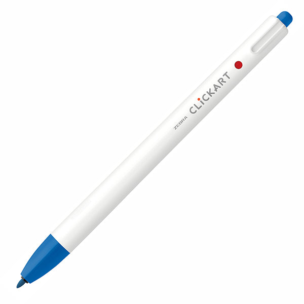 Zebra Clickart Retractable Marker - Bright and Light Colors