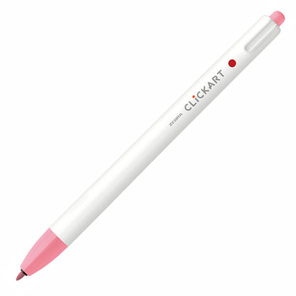 Zebra Clickart Retractable Marker - Bright and Light Colors