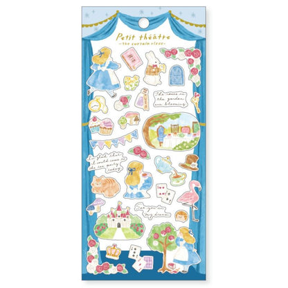 Mind Wave Stickers - Petit Theatre - Alice in Wonderland