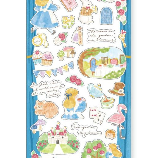 Mind Wave Stickers - Petit Theatre - Alice in Wonderland