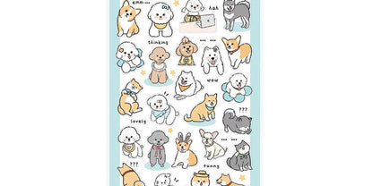 Nekoni Stickers - Doggies