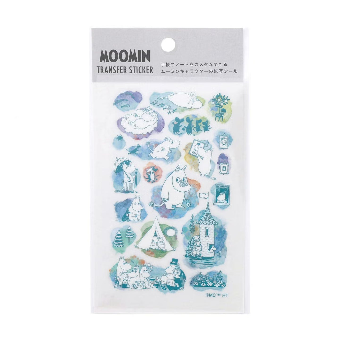 Hightide Moomin Color Transfer Stickers