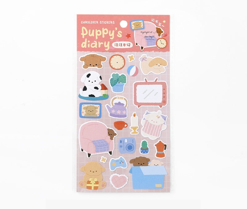 Cardlover - Soft and Fluffy Series Stickers