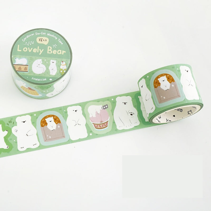 Cardlover - Polar Friends Die-Cut Stickers Roll