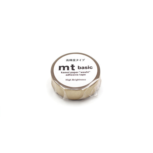 MT Washi Tape - High Brightness - Champagne Gold (15mm)