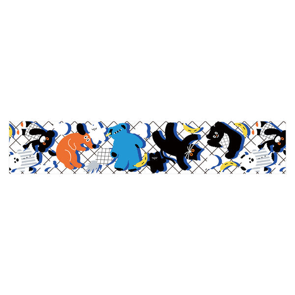 King Jim SODA Transparent Masking Tape - Toys (30mm)