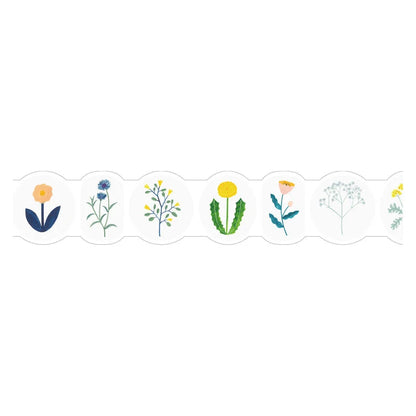 King Jim SODA Transparent Masking Tape - Wildflower (30mm)