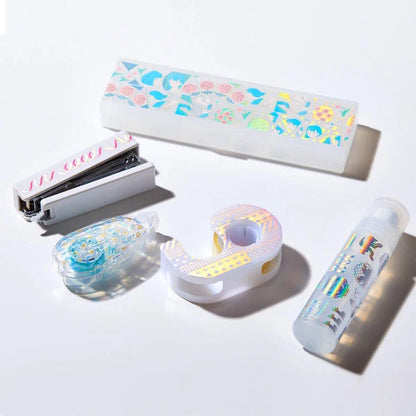 King Jim SODA Transparent Masking Tape - Rose Gold Foil - Mix3 (10mm)