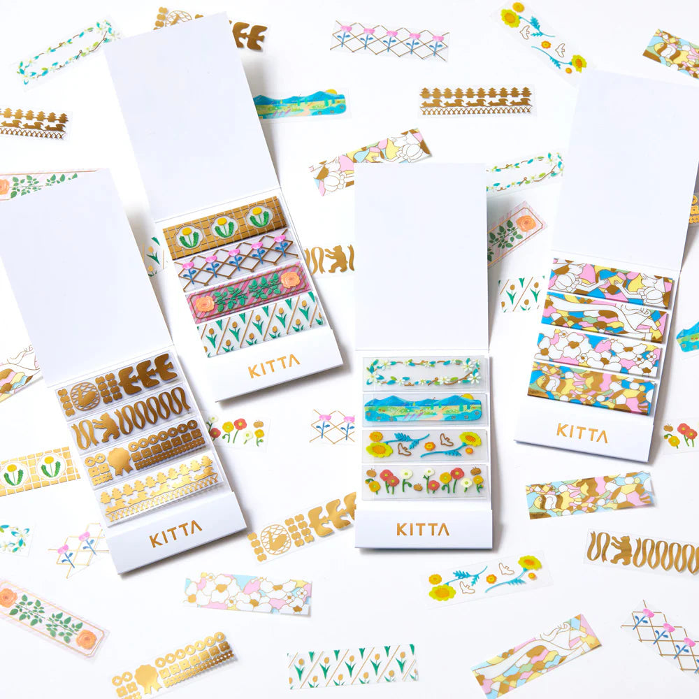 King Jim KITTA Clear Washi Masking Tapes