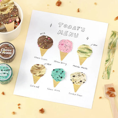 BGM Washi Tapes - We Love Ice Series (15mm)