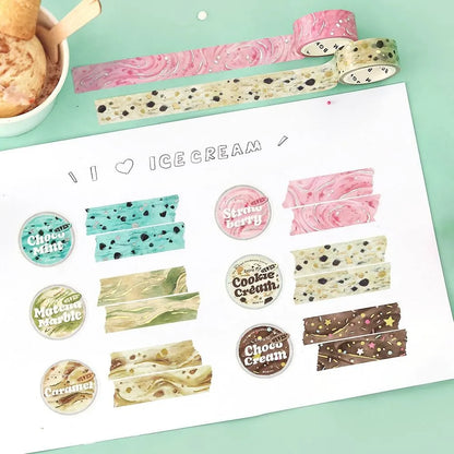 BGM Washi Tapes - We Love Ice Series (15mm)