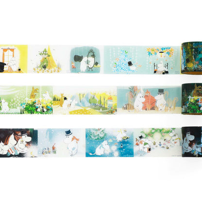 Hightide Moomin Transparent Masking Tape (30mm)