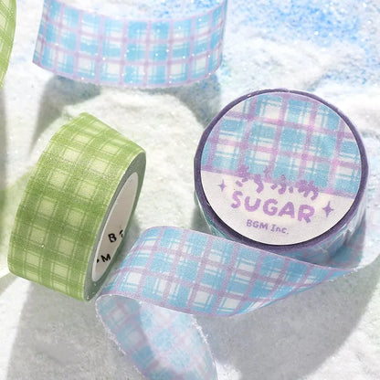 BGM Washi Tapes - Sparkling Sugar Check Series (20mm)