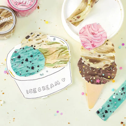 BGM Washi Tapes - We Love Ice Series (15mm)