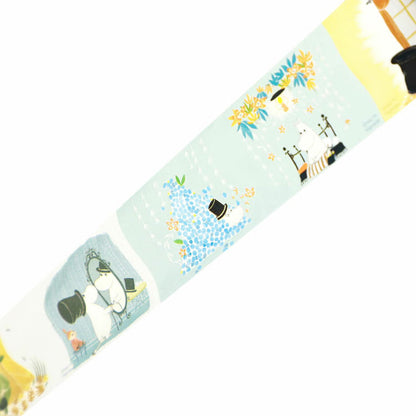 Hightide Moomin Transparent Masking Tape (30mm)