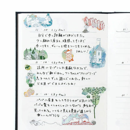Hightide Moomin Color Transfer Stickers