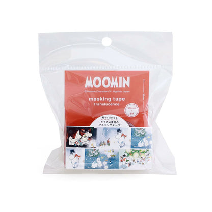 Hightide Moomin Transparent Masking Tape (30mm)