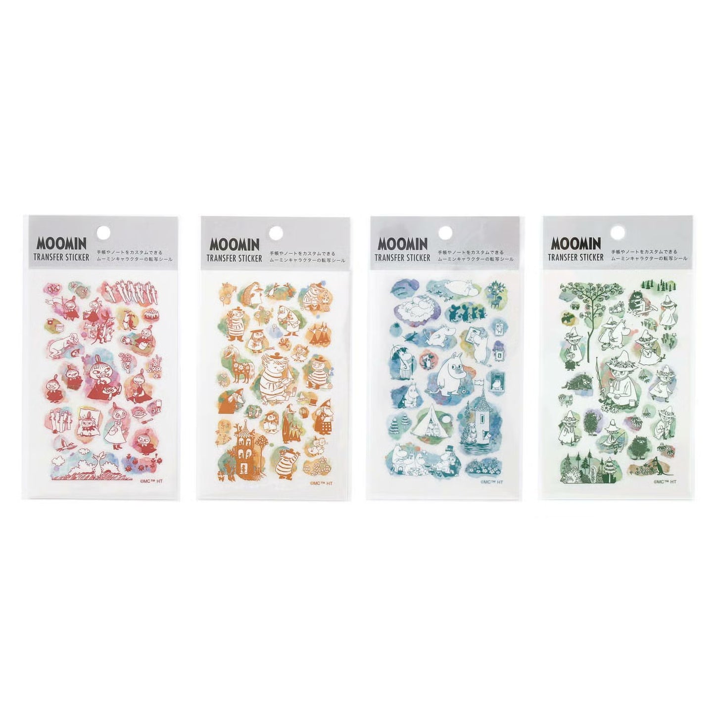 Hightide Moomin Color Transfer Stickers