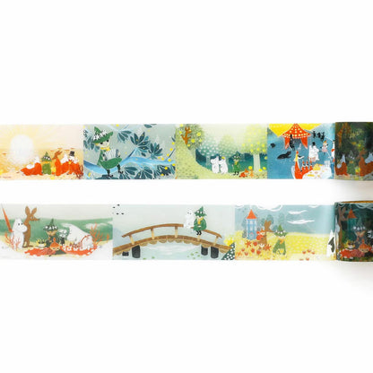Hightide Moomin Transparent Masking Tape (30mm)