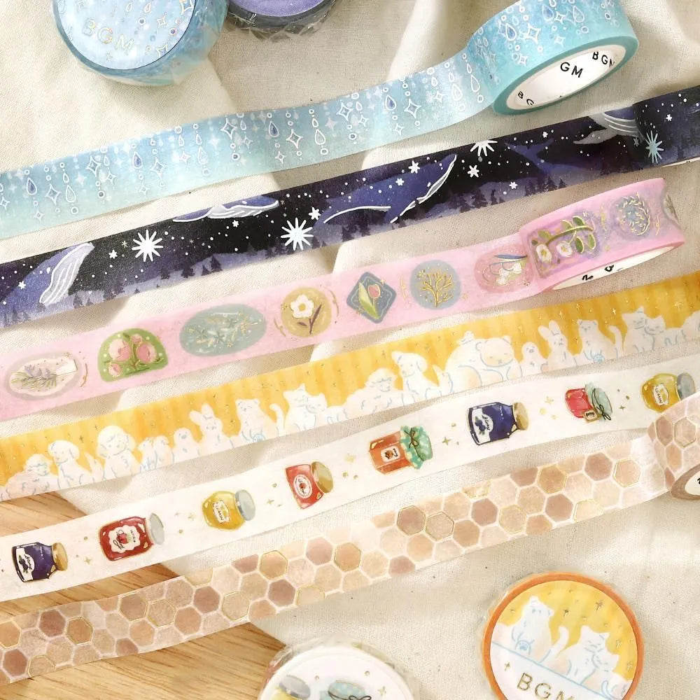 BGM Washi Tapes - The Classic Life Series (15mm)