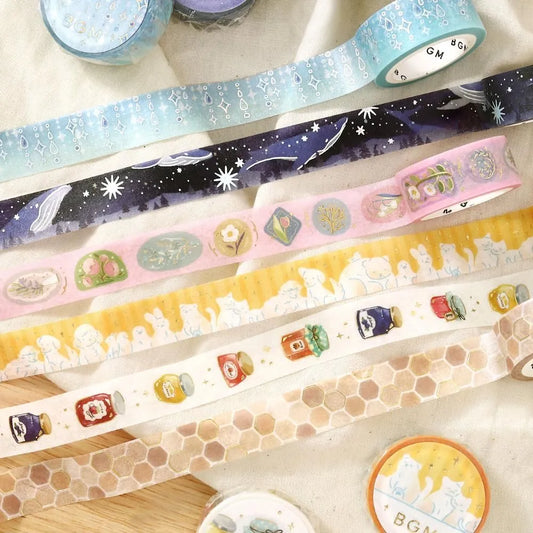BGM Washi Tapes - The Classic Life Series (15mm)