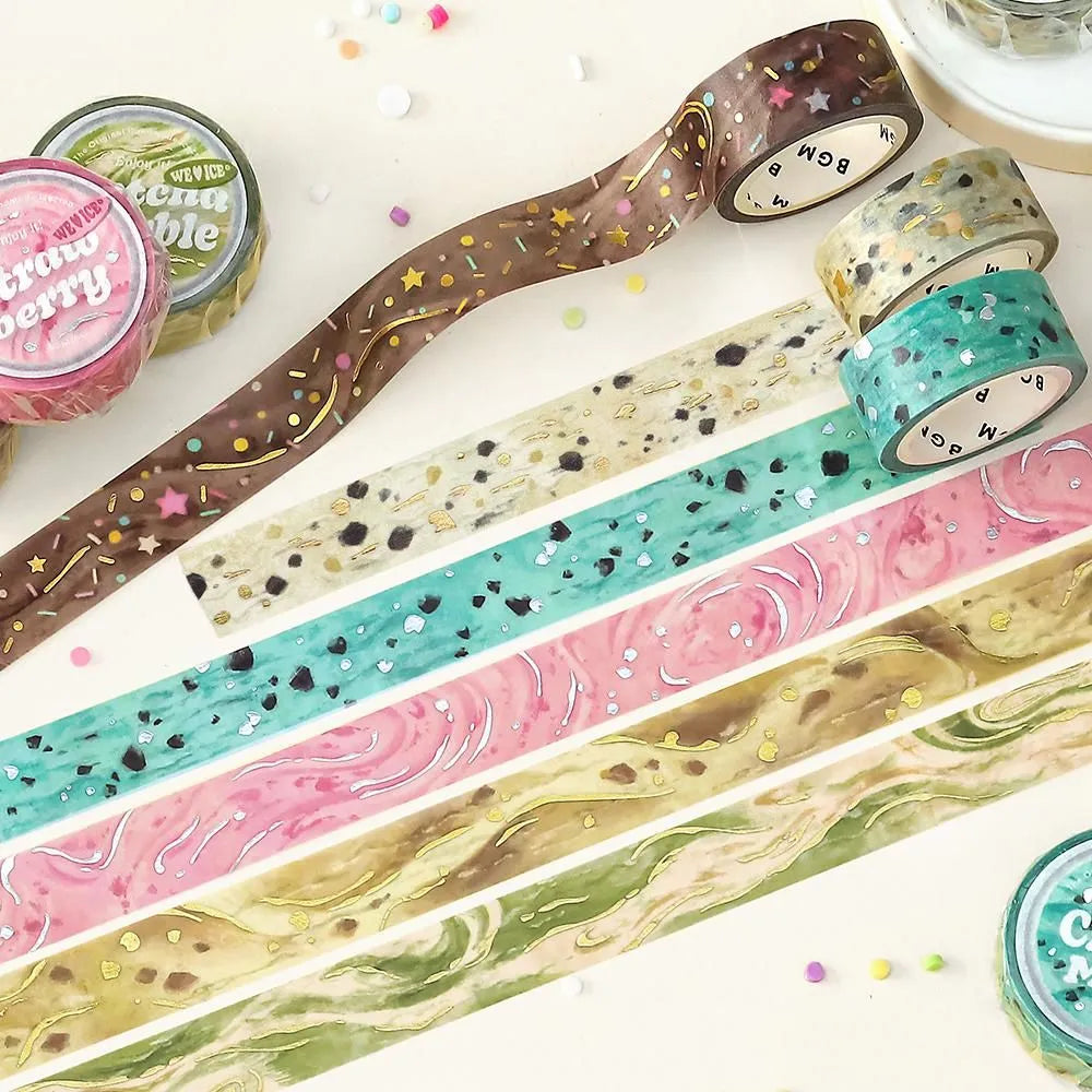 BGM Washi Tapes - We Love Ice Series (15mm)