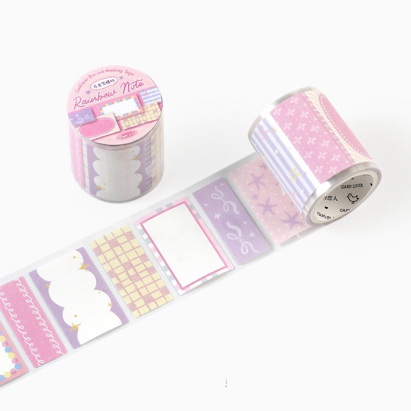 Cardlover - Soft Colors Writable Stickers Roll