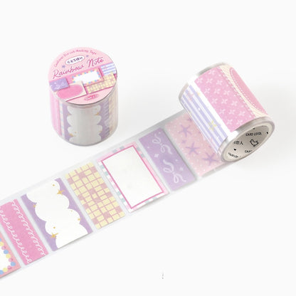 Cardlover - Soft Colors Writable Stickers Roll