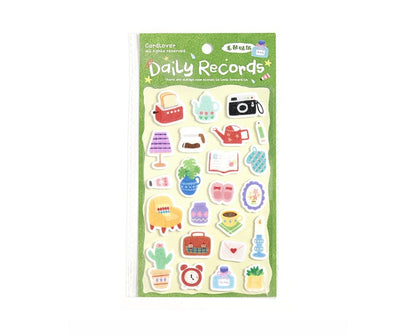 Cardlover - Warm Diary Felt Stickers