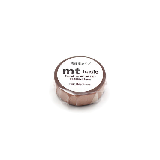 MT Washi Tape - High Brightness - Bronze (15mm)