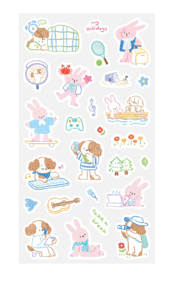Cardlover - Hello, My Partner Stickers