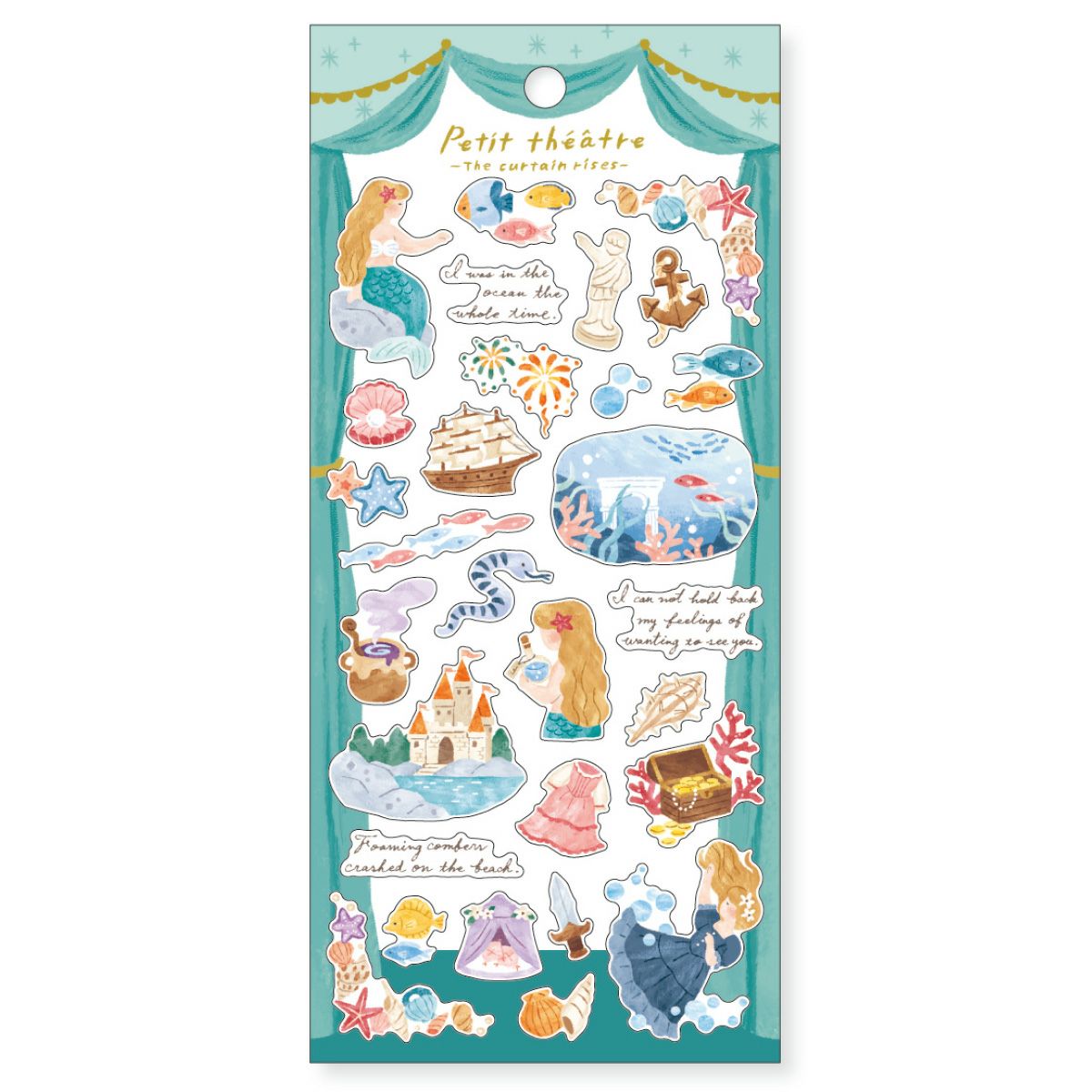 Mind Wave Stickers - Petit Theatre - Little Mermaid